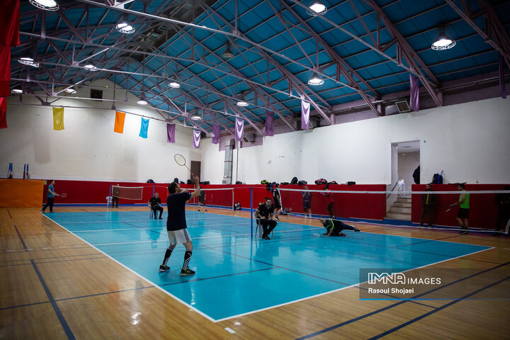 مسابقات بدمینتون کارکنان شهرداری اصفهان