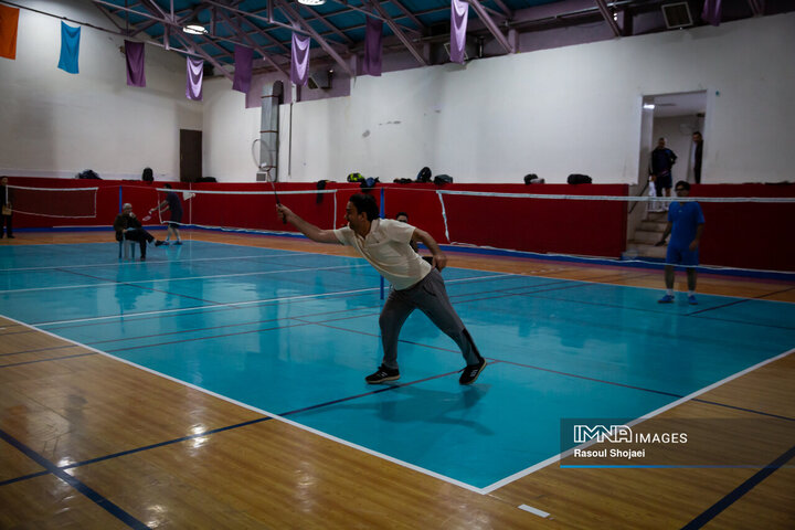 مسابقات بدمینتون کارکنان شهرداری اصفهان