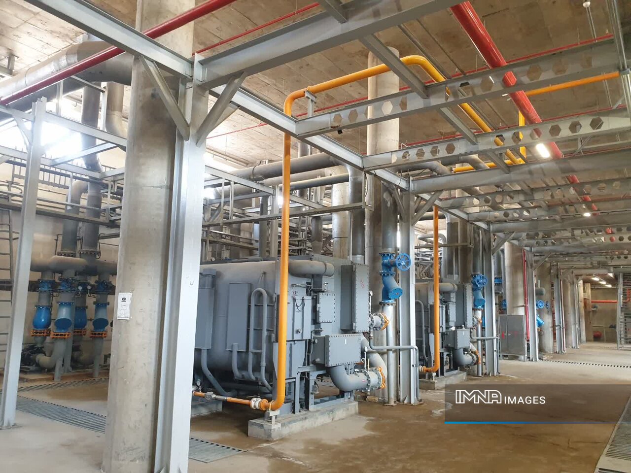 موتورخانه مرکز همایش‌های بین‌المللی اصفهان موفق به دریافت  تأییدیه آتش‌نشانی شد