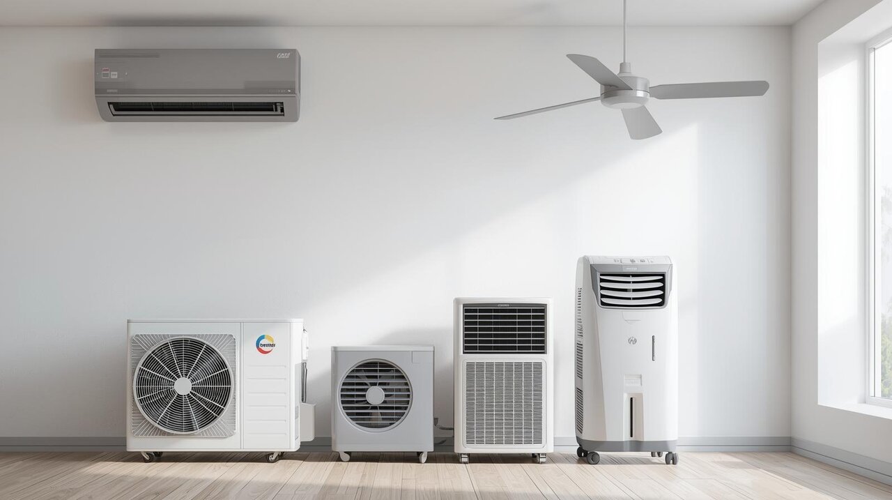 انواع سیستمهای خنککننده مناسب