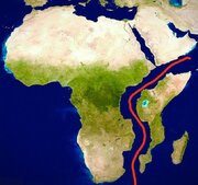 آفریقا دو تکه خواهد شد