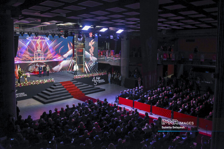 اختتامیه چهل و سومین جشنواره بین المللی فجر در شیراز
