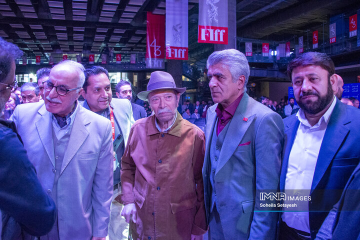 اختتامیه چهل و سومین جشنواره بین المللی فجر در شیراز