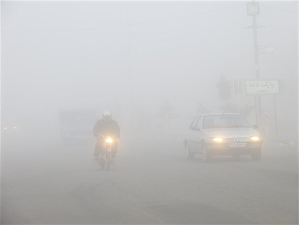 مه غلیظ صبحگاهی در محورهای چهارمحال و بختیاری
