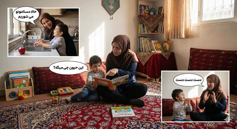 روش های خانگی تقویت تکلم