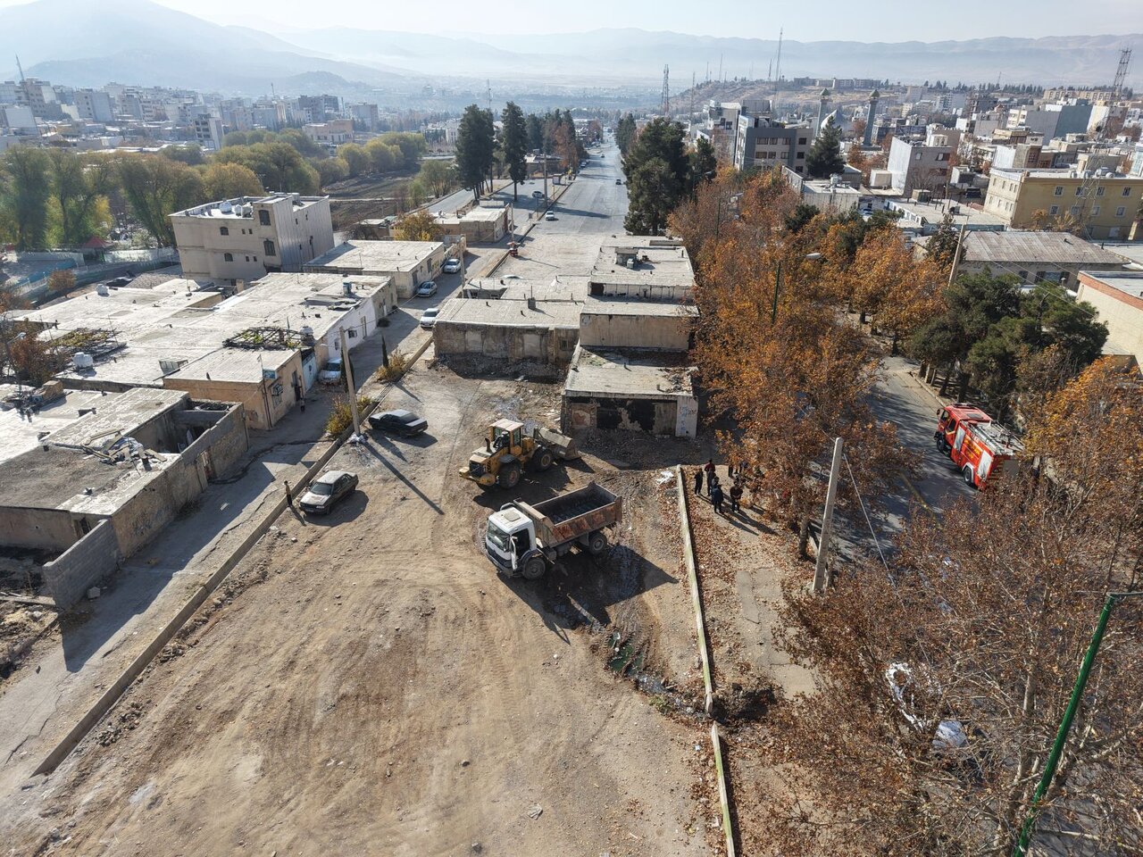 آخرین وضعیت تعریض خیابان جمهوری اسلامی شهر یاسوج؛ بازگشایی ادامه دارد