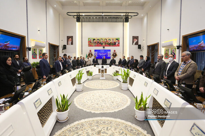 مراسم افتتاحیه ارزیابی تعالی سازمانی شهرداری اصفهان