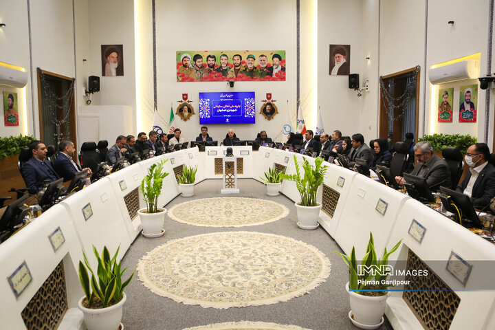 مراسم افتتاحیه ارزیابی تعالی سازمانی شهرداری اصفهان