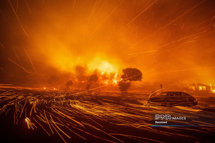 آتشسوزی در غرب لس‌آنجلس