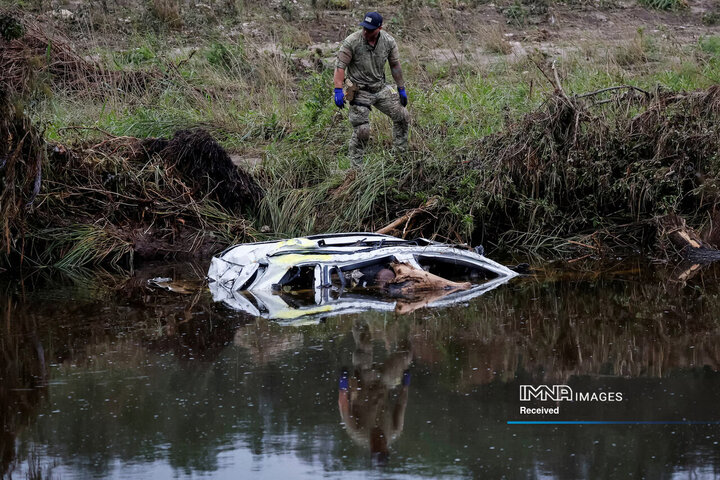 سیل در تگزاس