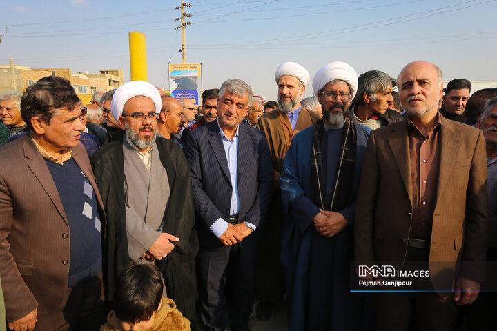 آیین بهره‌برداری از پروژه‌های منطقه 12 شهرداری اصفهان