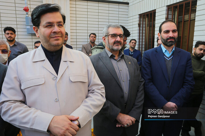 آیین بهره‌برداری از پروژه‌های منطقه 12 شهرداری اصفهان