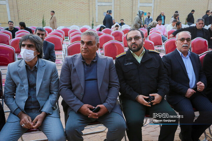 آیین بهره‌برداری از پروژه‌های منطقه 12 شهرداری اصفهان