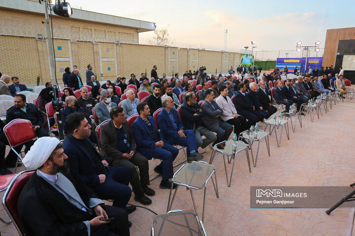 آیین بهره‌برداری از پروژه‌های منطقه 12 شهرداری اصفهان