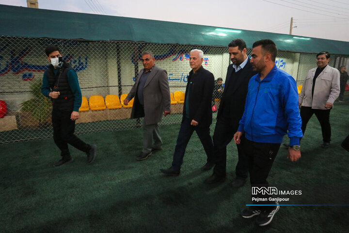 آیین بهره‌برداری از پروژه‌های منطقه 12 شهرداری اصفهان