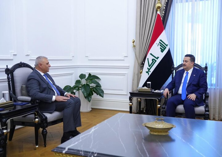 دیدار نخست وزیر عراق با رئیس دستگاه امنیتی لبنان در بغداد