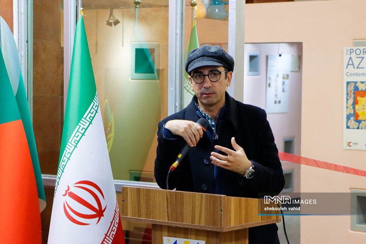 آیین افتتاح نمایشگاه کاشی پرتغال در اصفهان