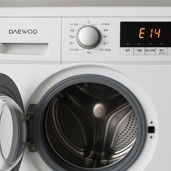 خطای e14 ماشین لباسشویی دوو