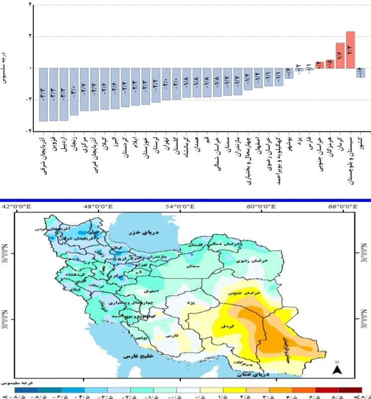 وضعیت بارندگی ایران در سال زراعی ۱۴۰۴ | پیش‌بینی بارش استان ها و تحلیل کارنامه بارش کشور