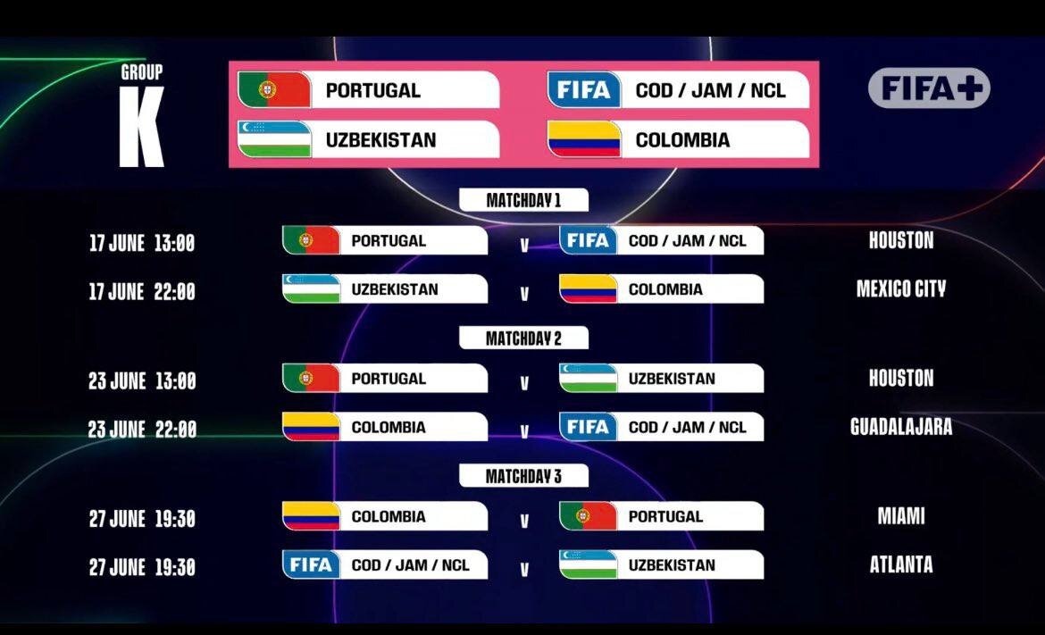 برنامه کامل بازی‌های جام جهانی ۲۰۲۶ + ساعت و روز مسابقات به وقت ایران