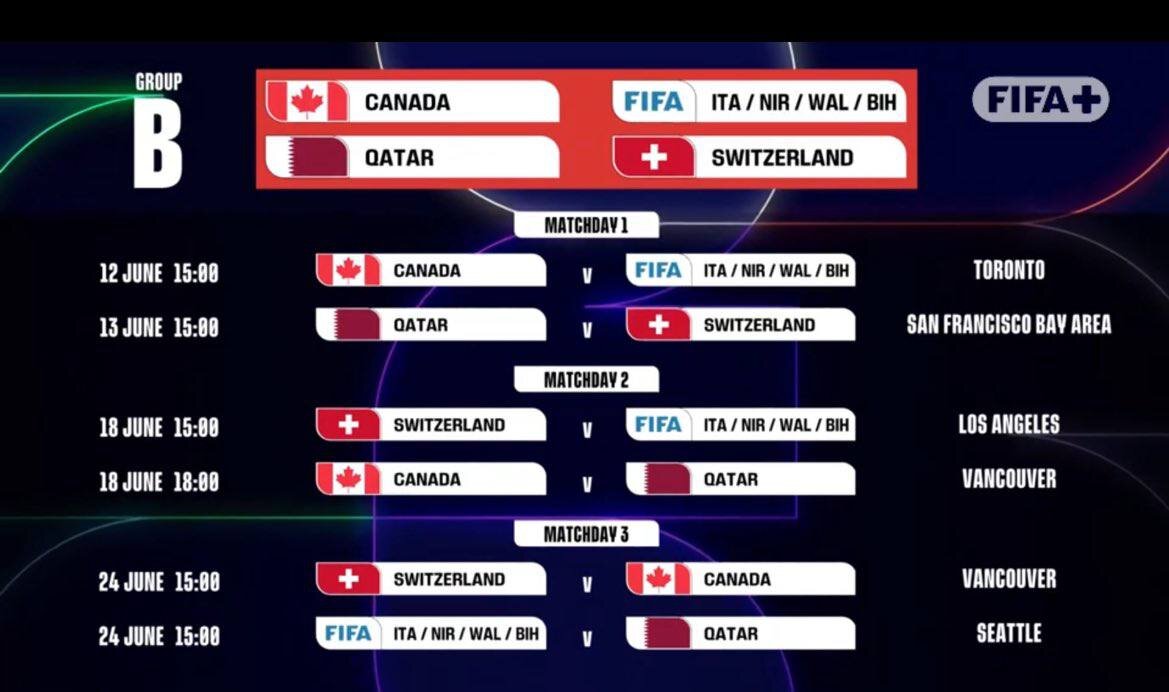 برنامه کامل بازی‌های جام جهانی ۲۰۲۶ + ساعت و روز مسابقات به وقت ایران