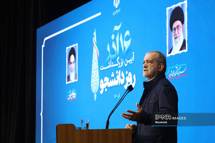 پزشکیان از وعده‌های گران نشدن بنزین می‌گوید + فیلم