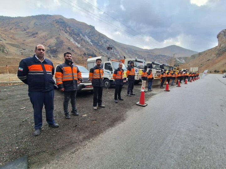 راهداران البرز به حالت آماده‌باش درآمدند