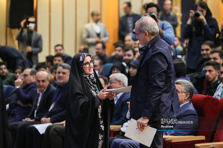 مراسم روز دانشجو در دانشگاه شهید بهشتی تهران