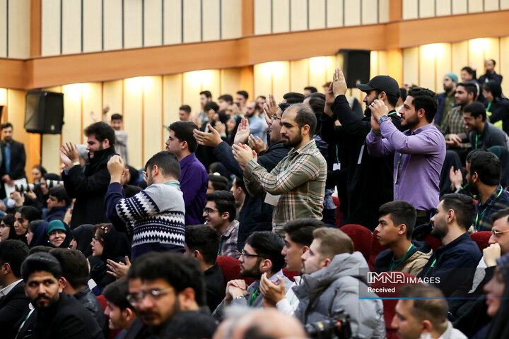 مراسم روز دانشجو در دانشگاه شهید بهشتی تهران