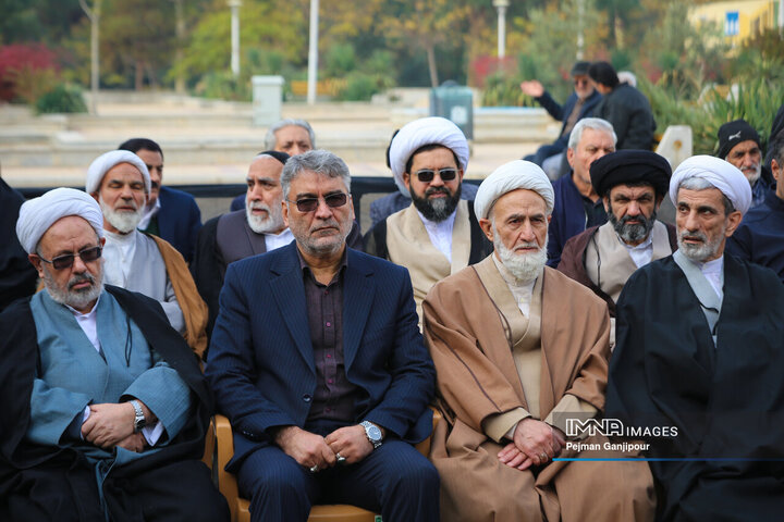 مراسم تشییع آیت‌الله عبدالجواد عبدالهی