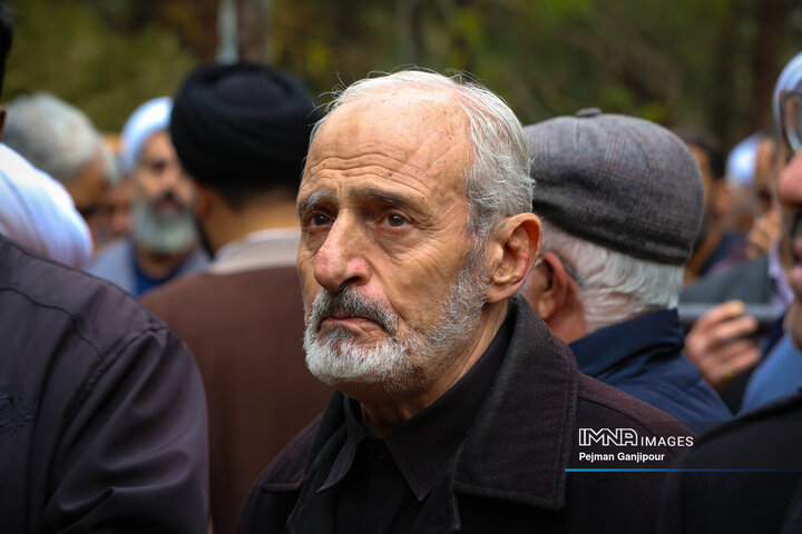 مراسم تشییع آیت‌الله عبدالجواد عبدالهی