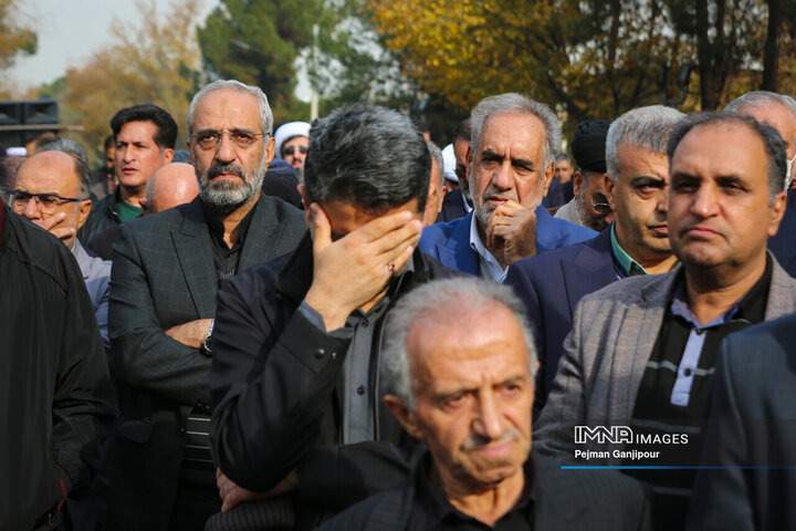 مراسم تشییع آیت‌الله عبدالجواد عبدالهی