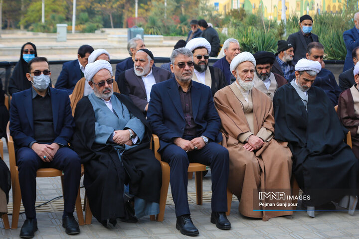 مراسم تشییع آیت‌الله عبدالجواد عبدالهی