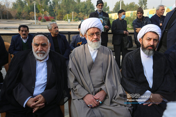 مراسم تشییع آیت‌الله عبدالجواد عبدالهی