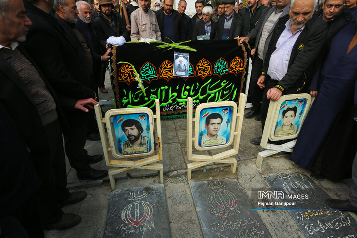 مراسم تشییع آیت‌الله عبدالجواد عبدالهی