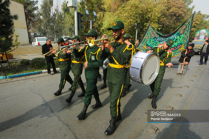 مراسم تشییع آیت‌الله عبدالجواد عبدالهی