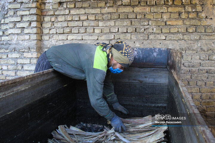 کارگاه آماده سازی استخوان خاتم‌کاری