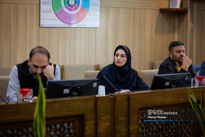 جلسه ارزیابی تعالی سازمانی شهرداری اصفهان