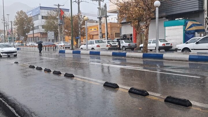 پیش‌بینی تقویت بارش‌ها در  ایلام در روزهای پنجشنبه و جمعه