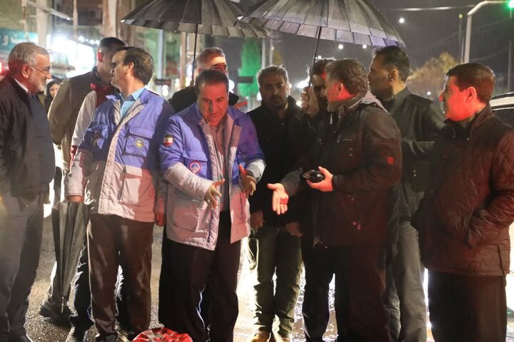 گروه‌های امدادی، خدماتی و انتظامی در آماده‌باش هستند