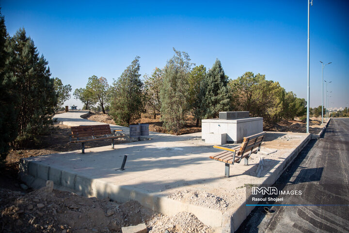 بازدید شهردار اصفهان از پروژه‌های باغ تندرستی و بازار گل ارغوان