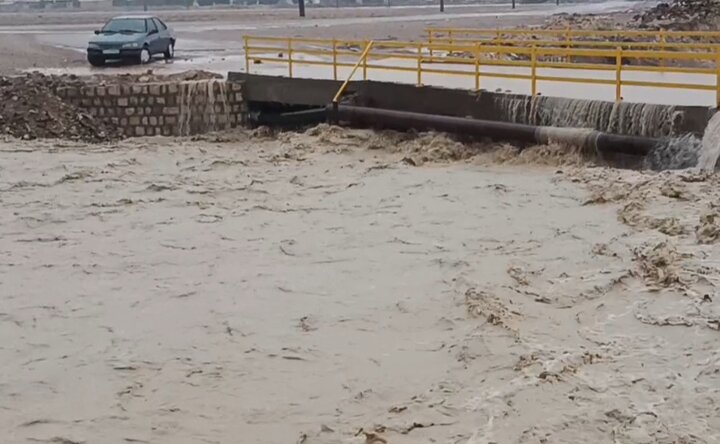 خسارت بارش باران و سیلاب به ۴۵۰۰ هکتار از اراضی شهرستان دهلران