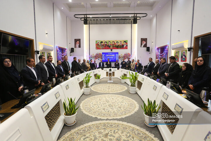 جلسه اختتامیه ارزیابی تعالی سازمانی شهرداری اصفهان