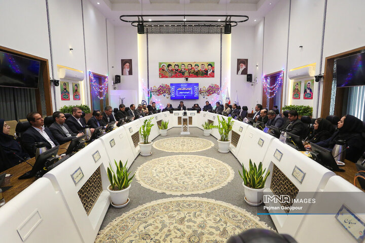 جلسه اختتامیه ارزیابی تعالی سازمانی شهرداری اصفهان