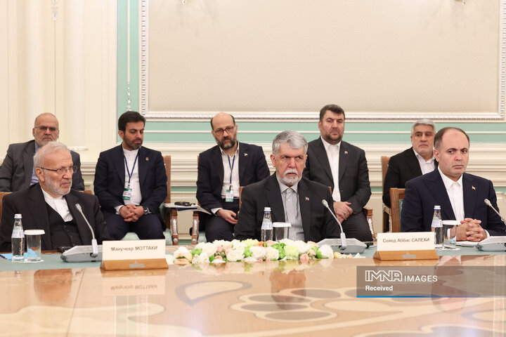 نشست مشترک هیئت های عالی‌رتبه ایران و قزاقستان