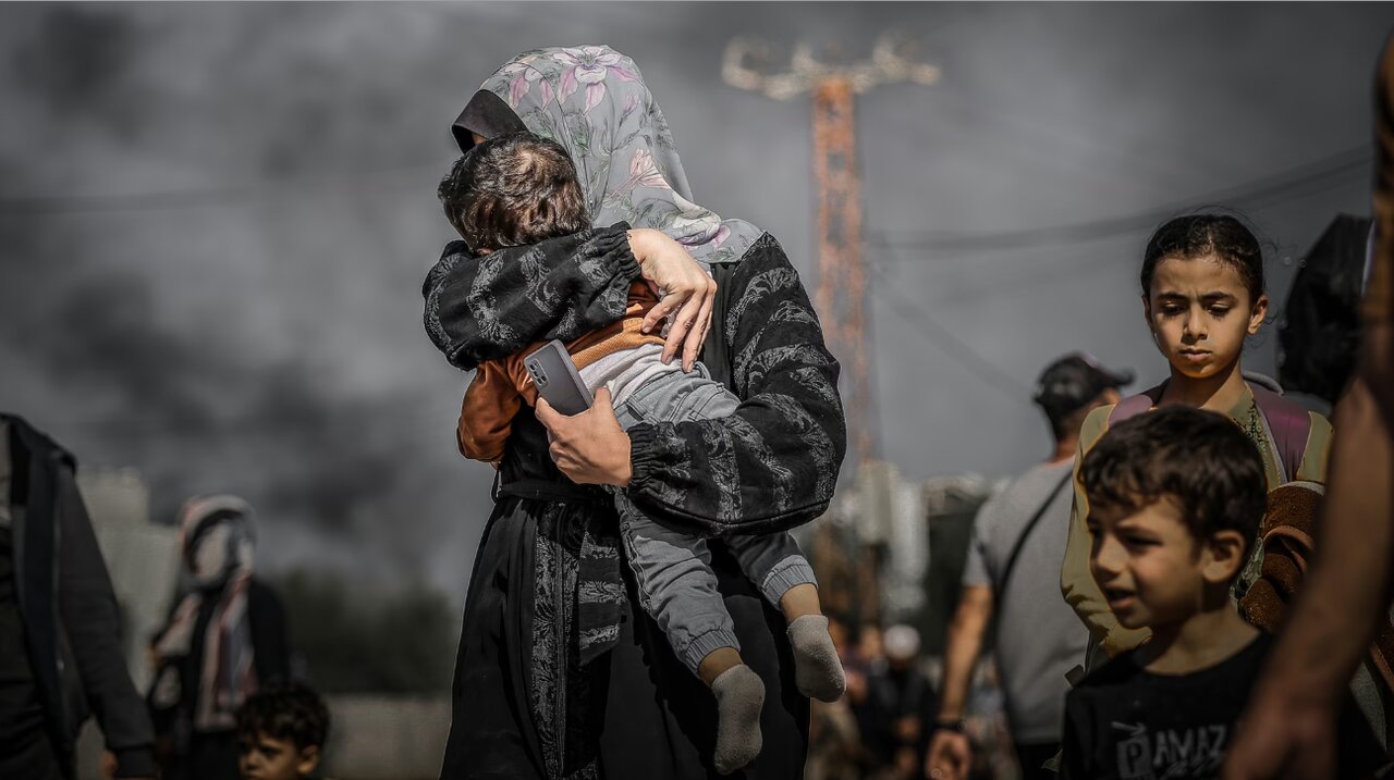 لالایی گرسنگی مادران غزه برای نوزادان