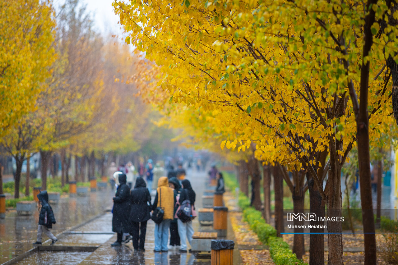 اصفهانِ برفی