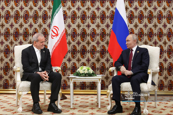 دیدار روسای جمهور ایران و روسیه