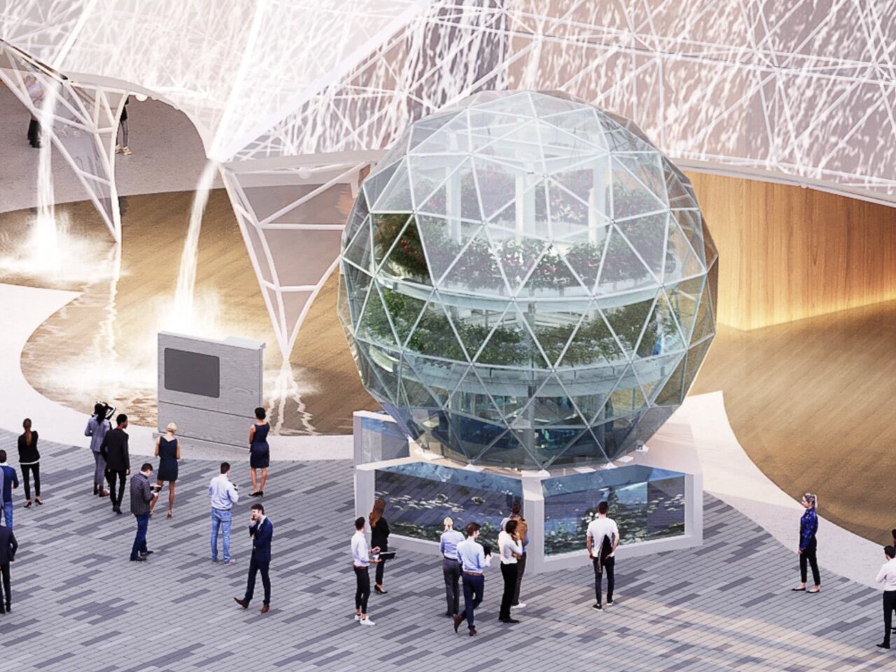 کره شیشهای که خودکفایی غذایی شهرها را تضمین میکند