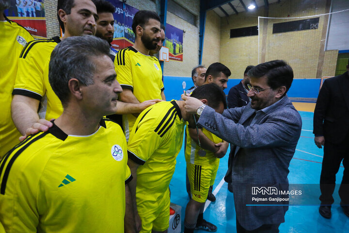 اختتامیه دومین دوره مسابقات فوتسال  کارکنان شهرداری اصفهان